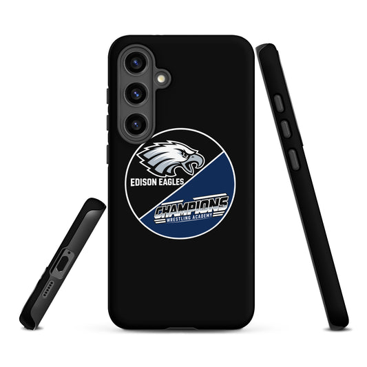 Tough Case for Samsung® | Edison Eagles/CWA Wrestling | Badge Logo