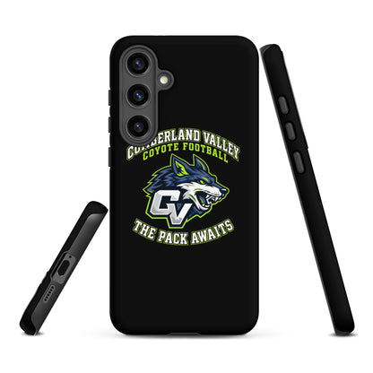 Tough Case for Samsung® | Cumberland Valley Coyotes Football | Emblem Logo