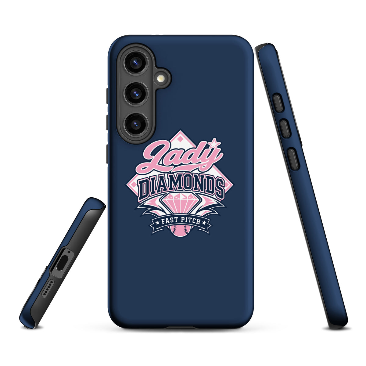 Tough Case for Samsung® | Lady Diamonds | Emblem Logo