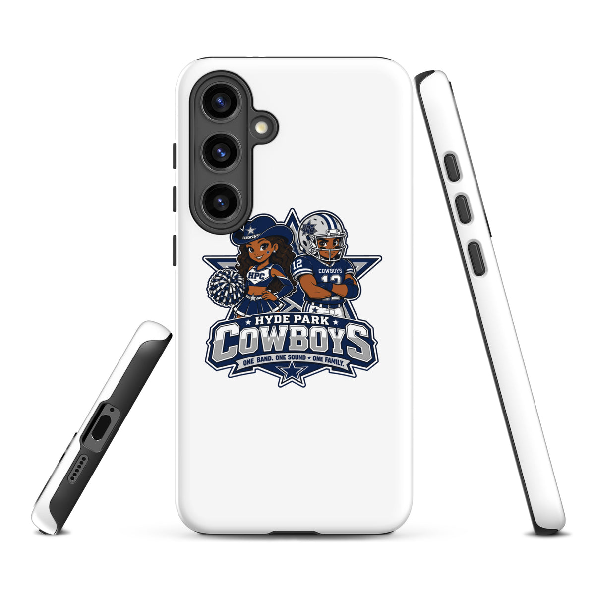 Tough Case for Samsung® | Hyde Park Cowboys | Vanguard Logo