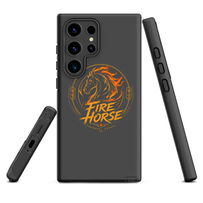 Tough Case for Samsung® | Fire Horse Masters | Vanguard Logo