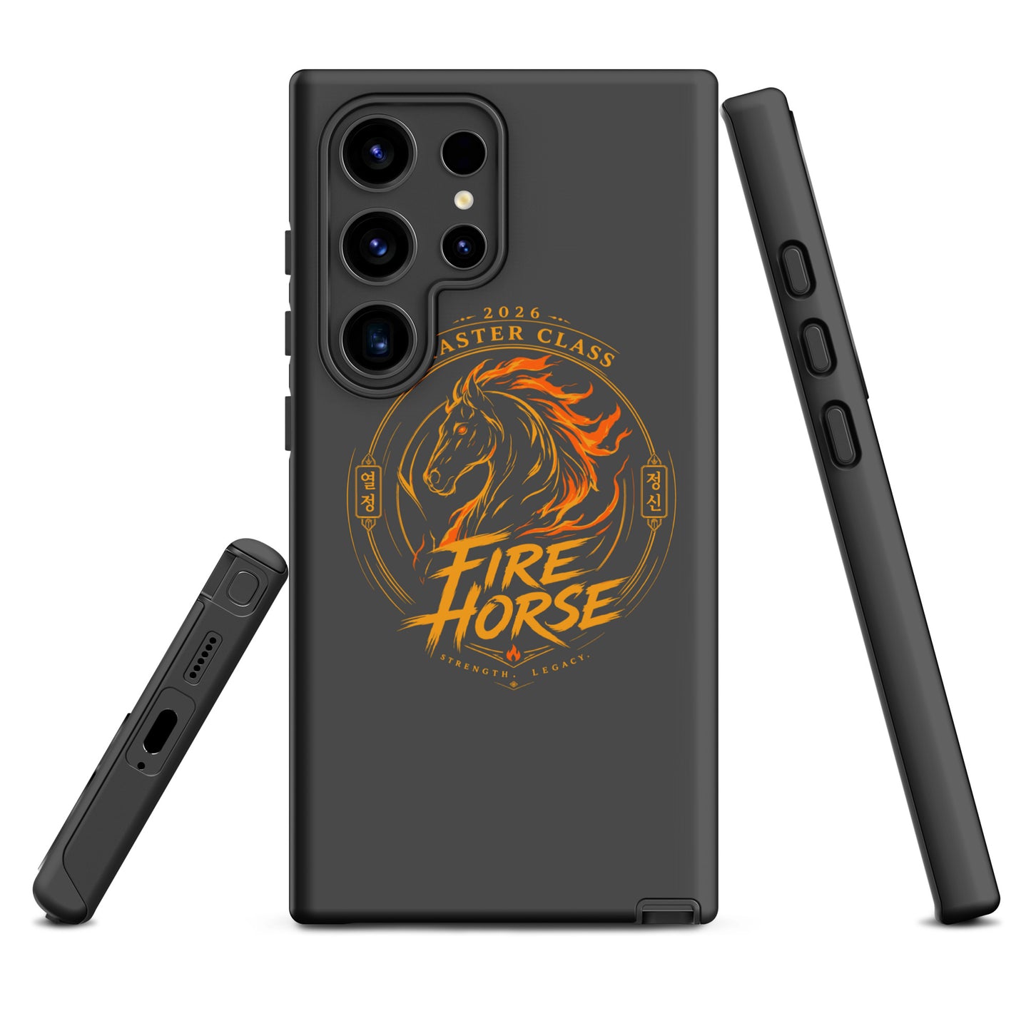 Tough Case for Samsung® | Fire Horse Masters | Crest Logo