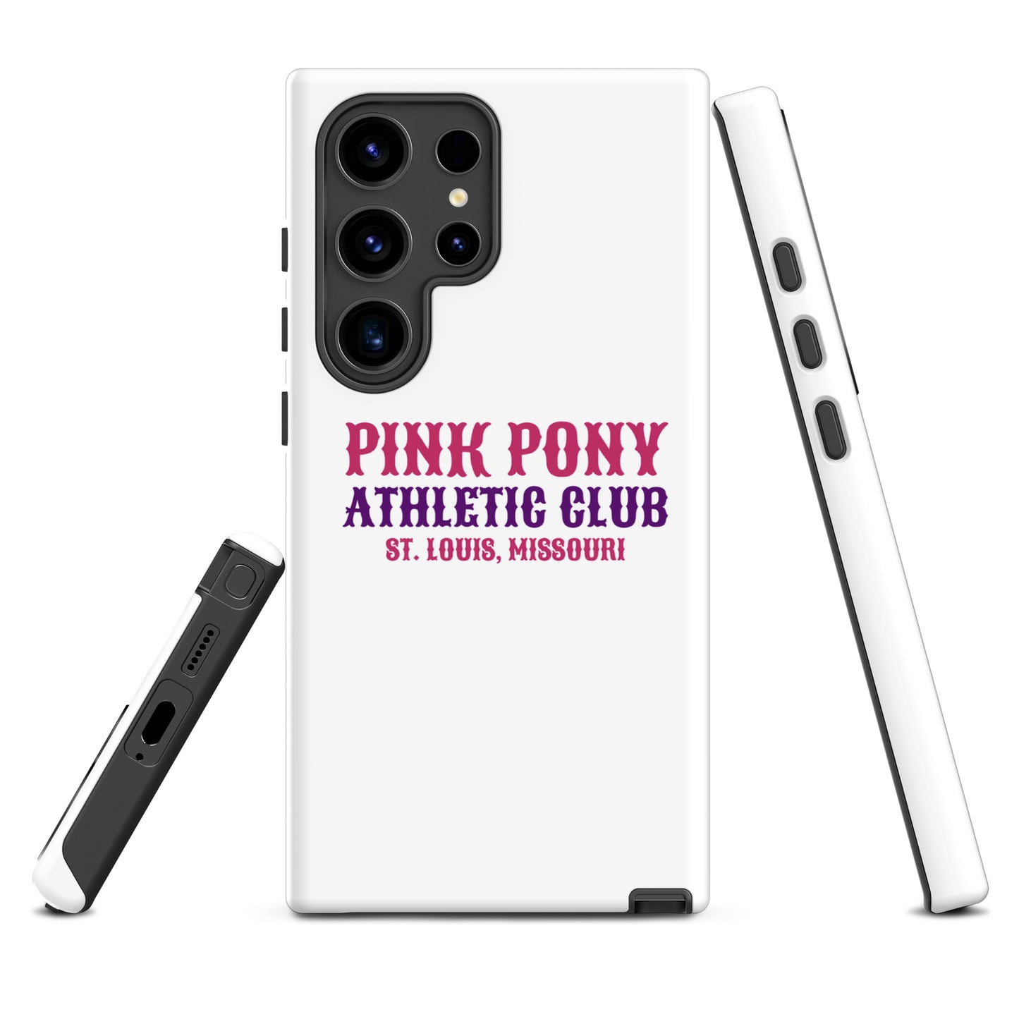 Tough Case for Samsung® | Pink Pony Athletic Club | Athletic Wordmark Logo