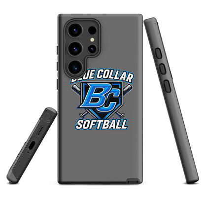 Tough Case for Samsung® | Blue Collar Softball 2034 | Shield Logo