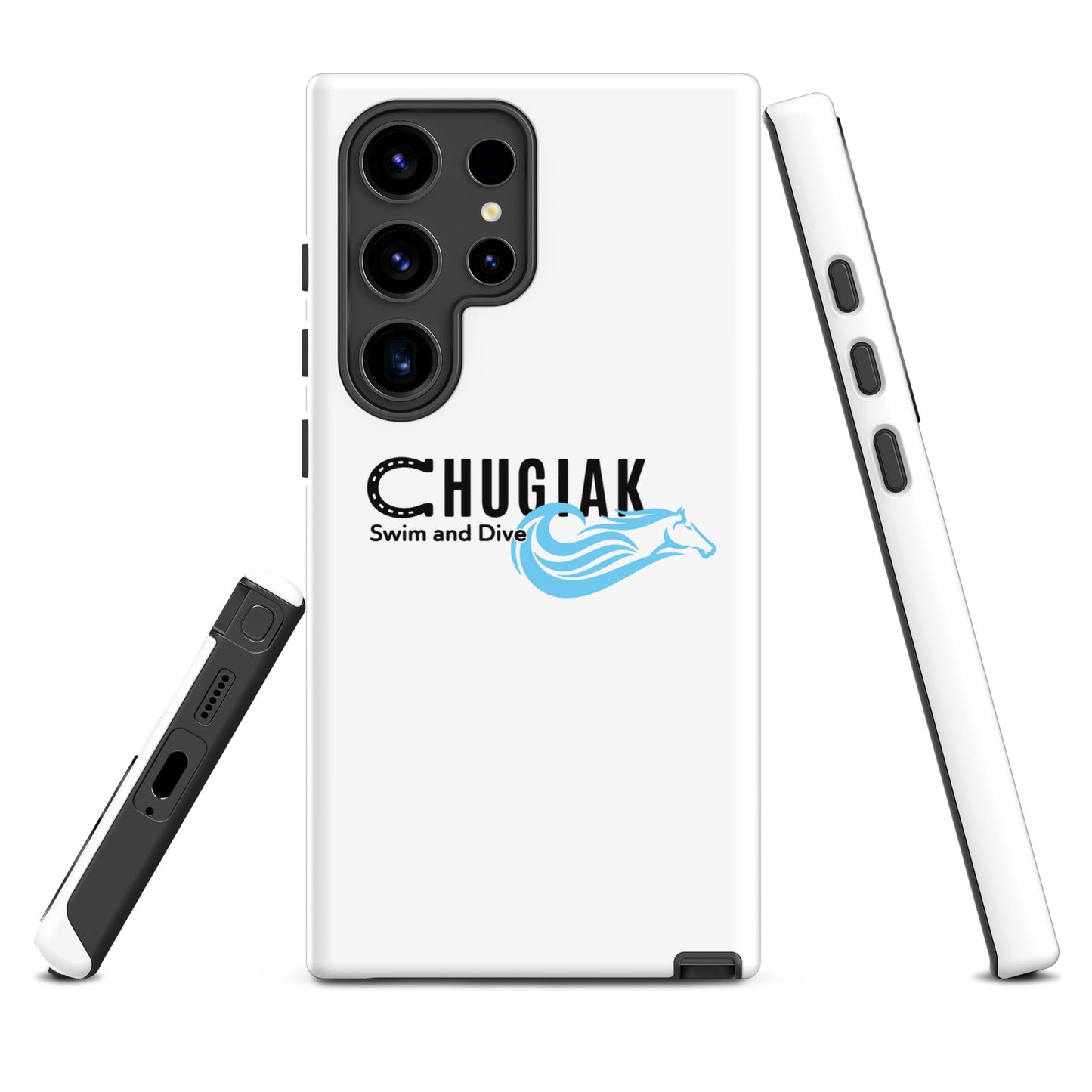 Tough Case for Samsung® | Chugiak Mustang Swim & Dive | Crest Logo
