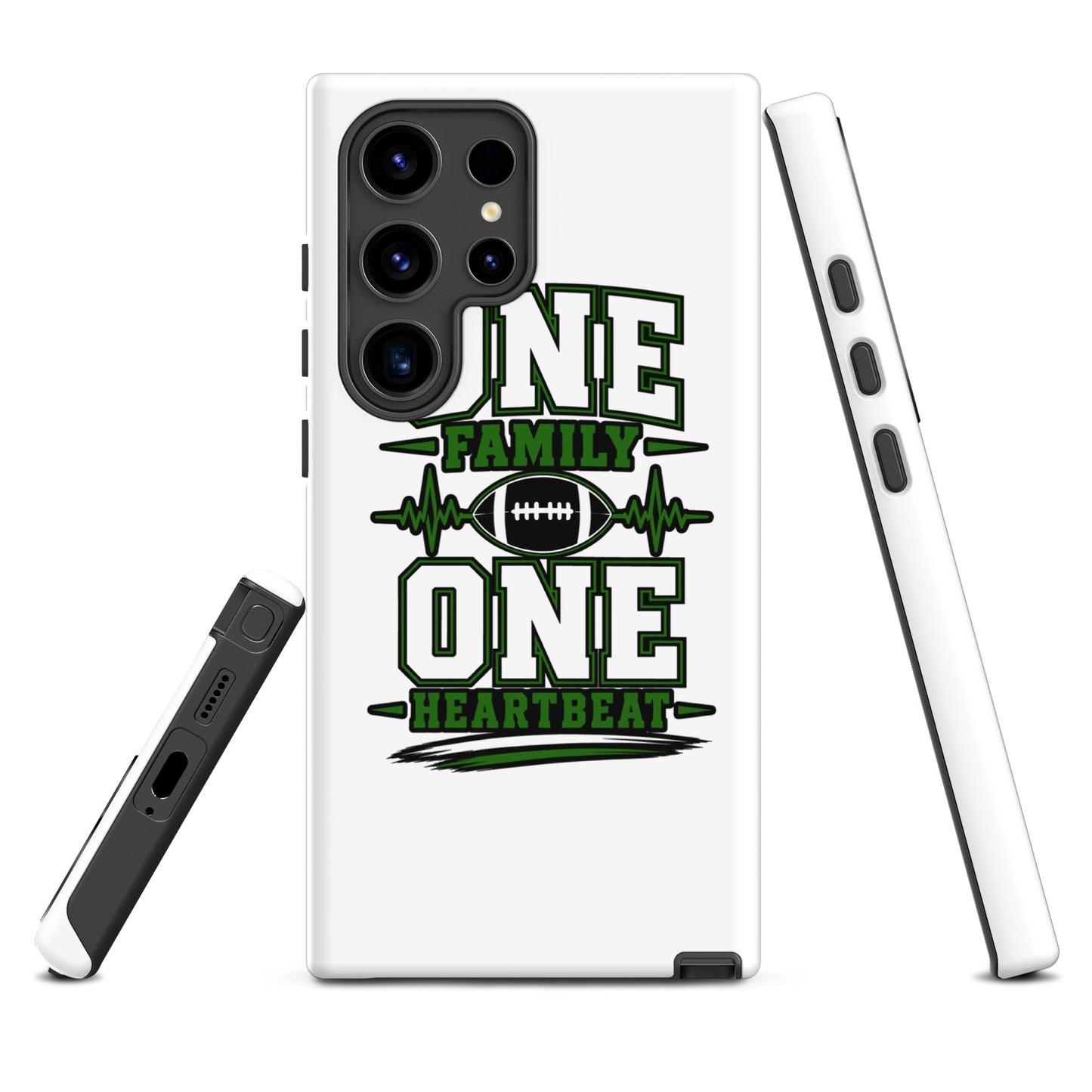 Tough Case for Samsung® | Celina Black Football | Modern Script Logo