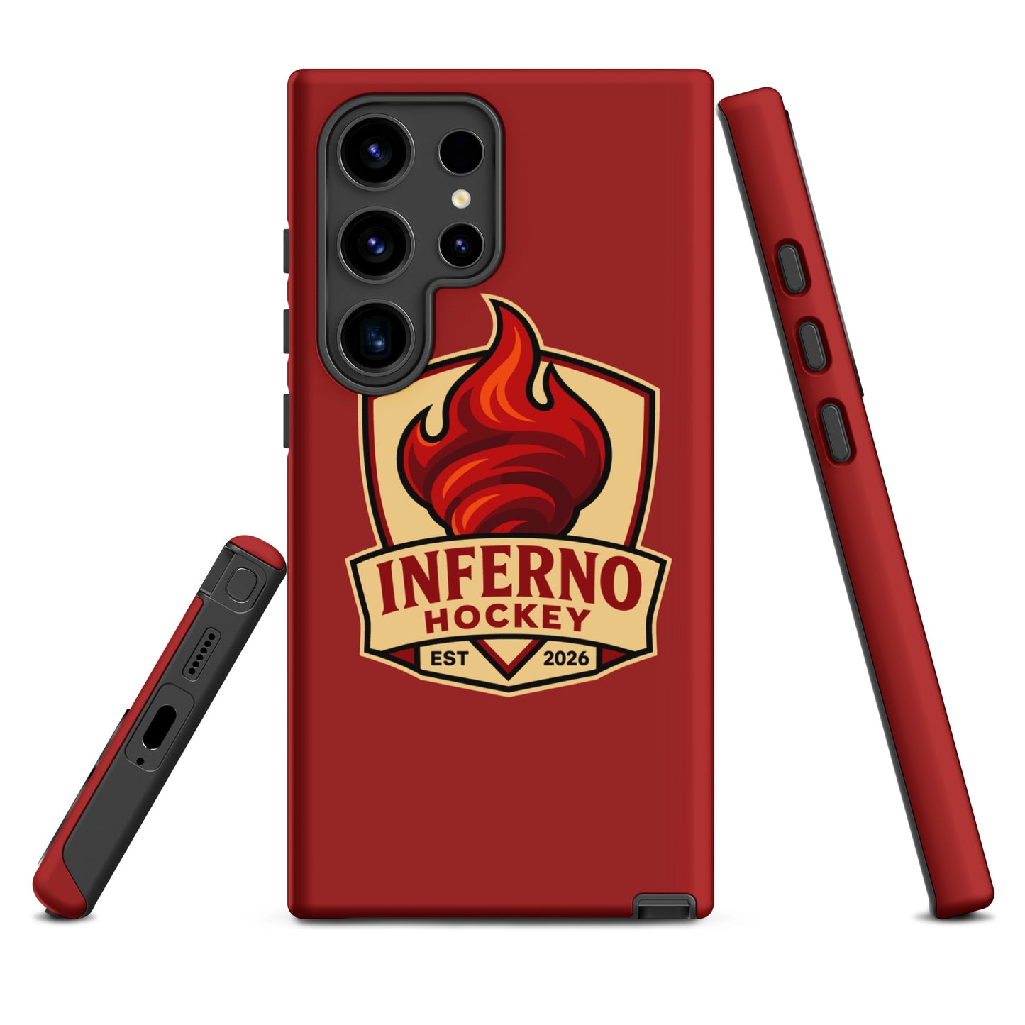Tough Case for Samsung® | Inferno Hockey | Crest Logo