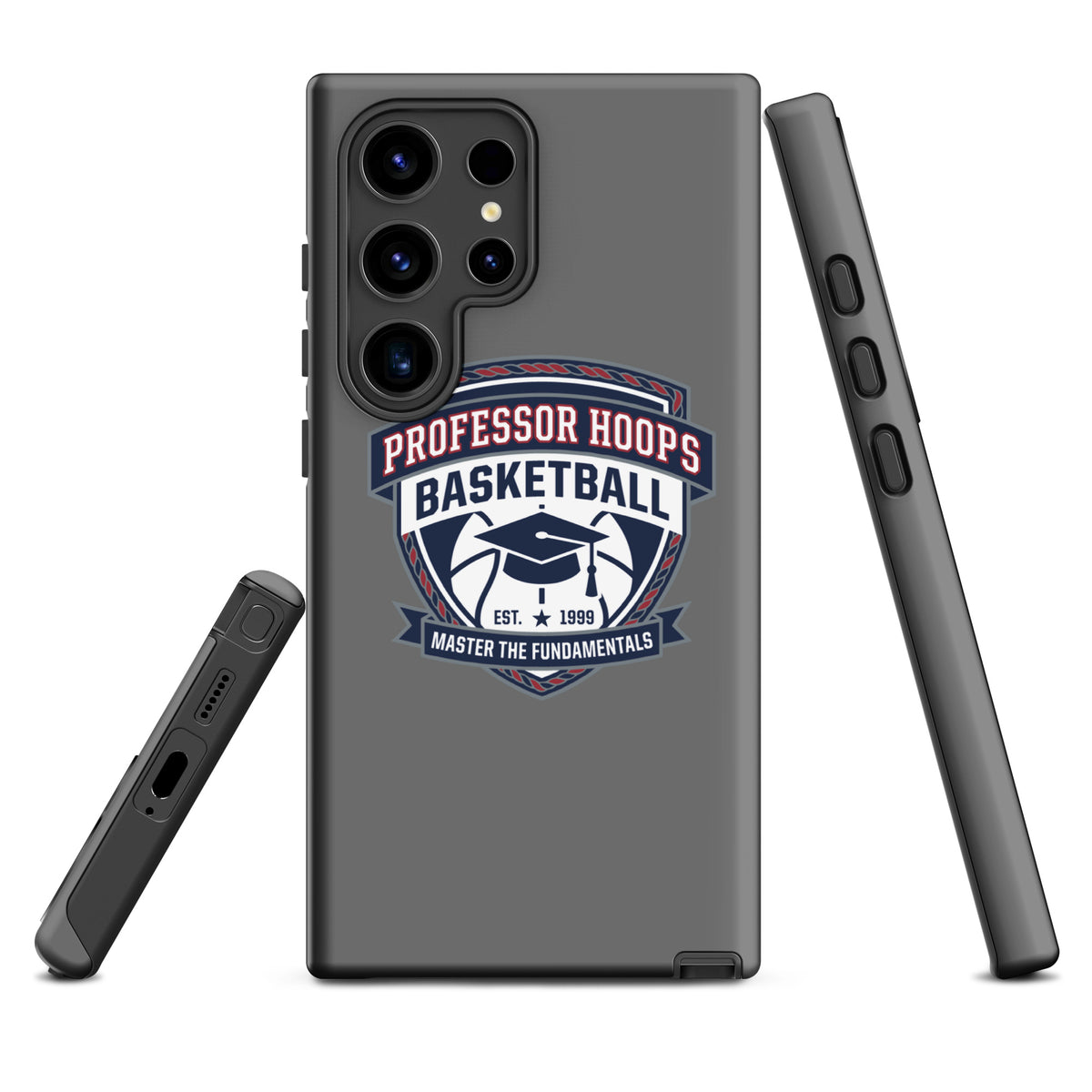 Tough Case for Samsung® | Professor Hoops Basketball | Crest Logo