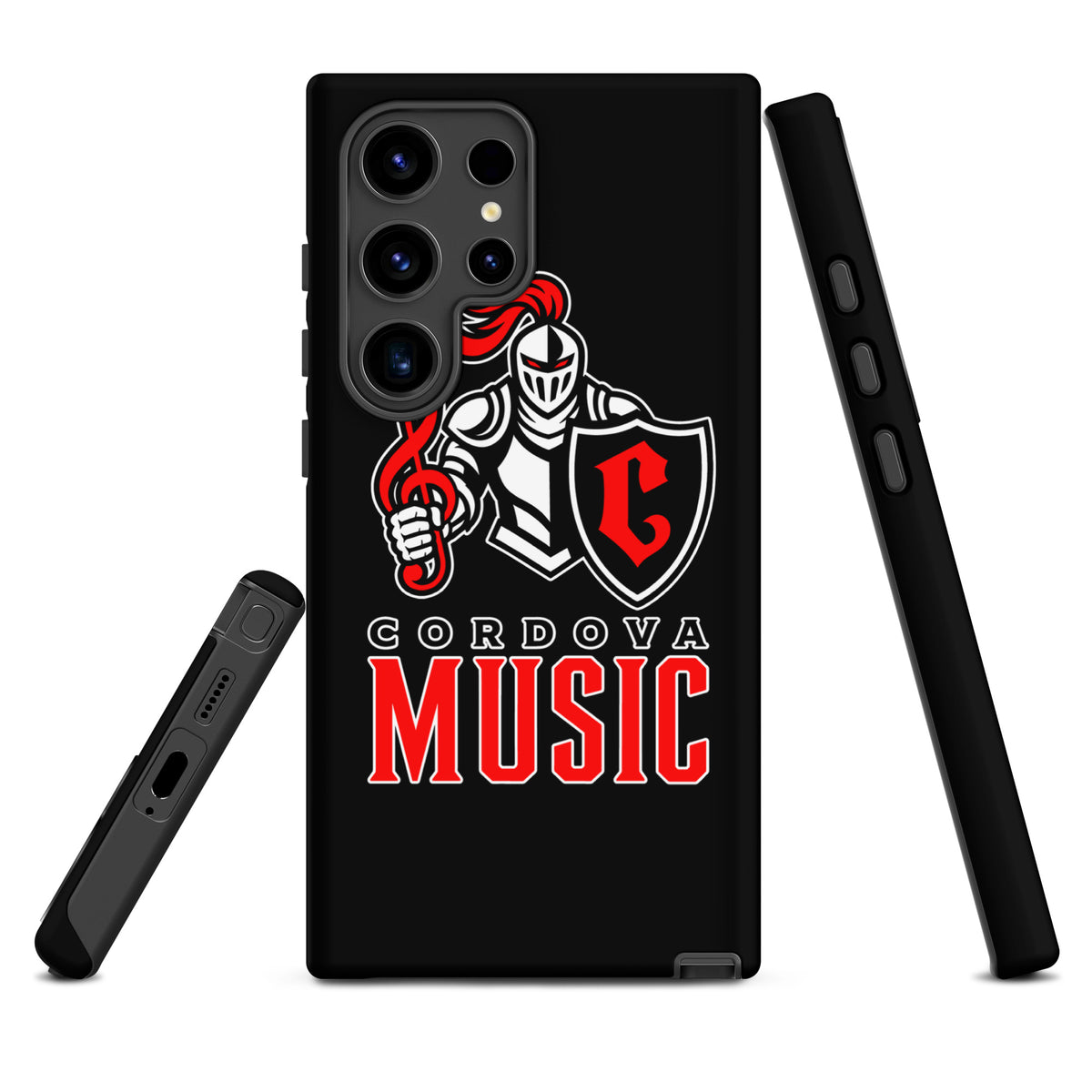 Tough Case for Samsung® | Cordova High Music | Vanguard Logo