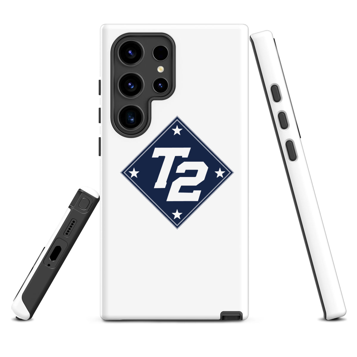 Tough Case for Samsung® | Texas Turn Two Baseball | Crest Logo