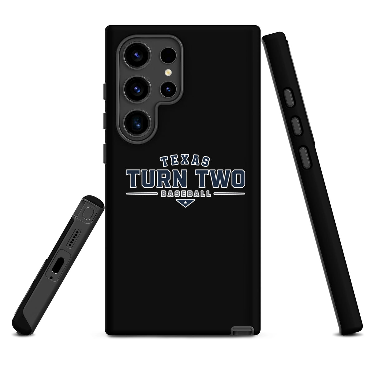 Tough Case for Samsung® | Texas Turn Two Baseball | Modern Script Logo