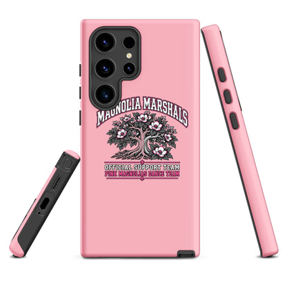 Tough Case for Samsung® | Pink Magnolias Dance | Crest Logo