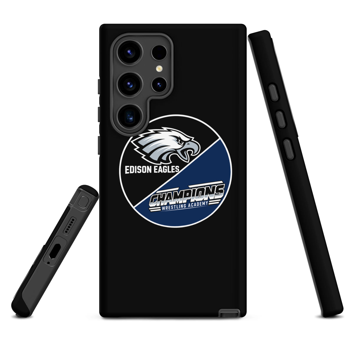 Tough Case for Samsung® | Edison Eagles/CWA Wrestling | Badge Logo