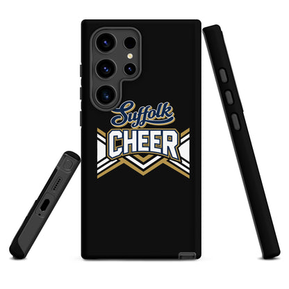 Tough Case for Samsung® | Suffolk University Cheerleading | Vanguard Logo