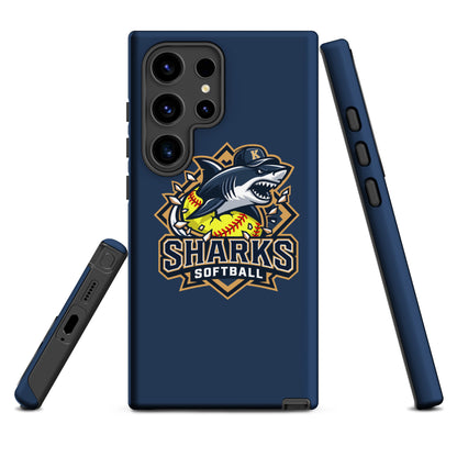 Tough Case for Samsung® | Sharks Diamond Sports | Crest Logo