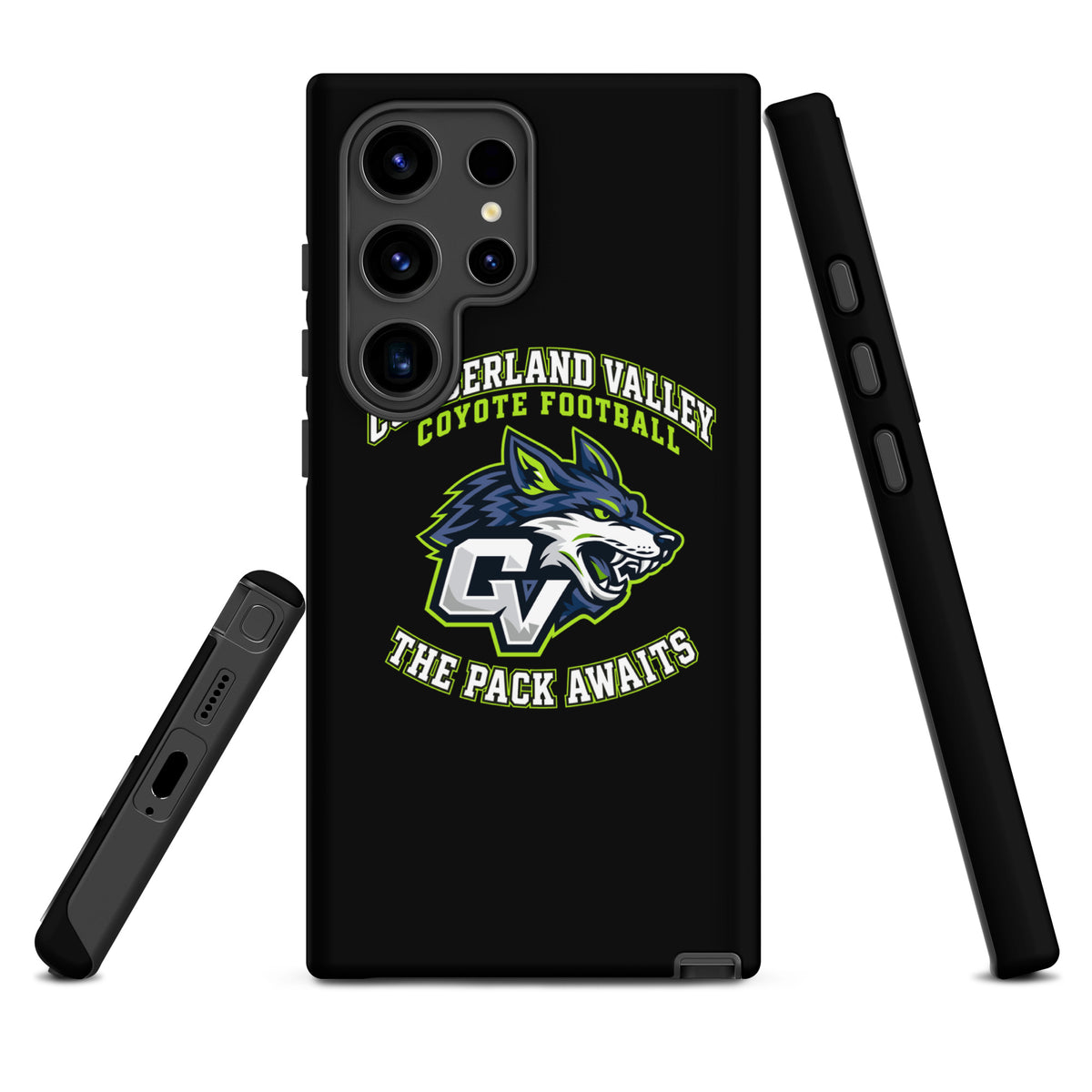 Tough Case for Samsung® | Cumberland Valley Coyotes Football | Emblem Logo