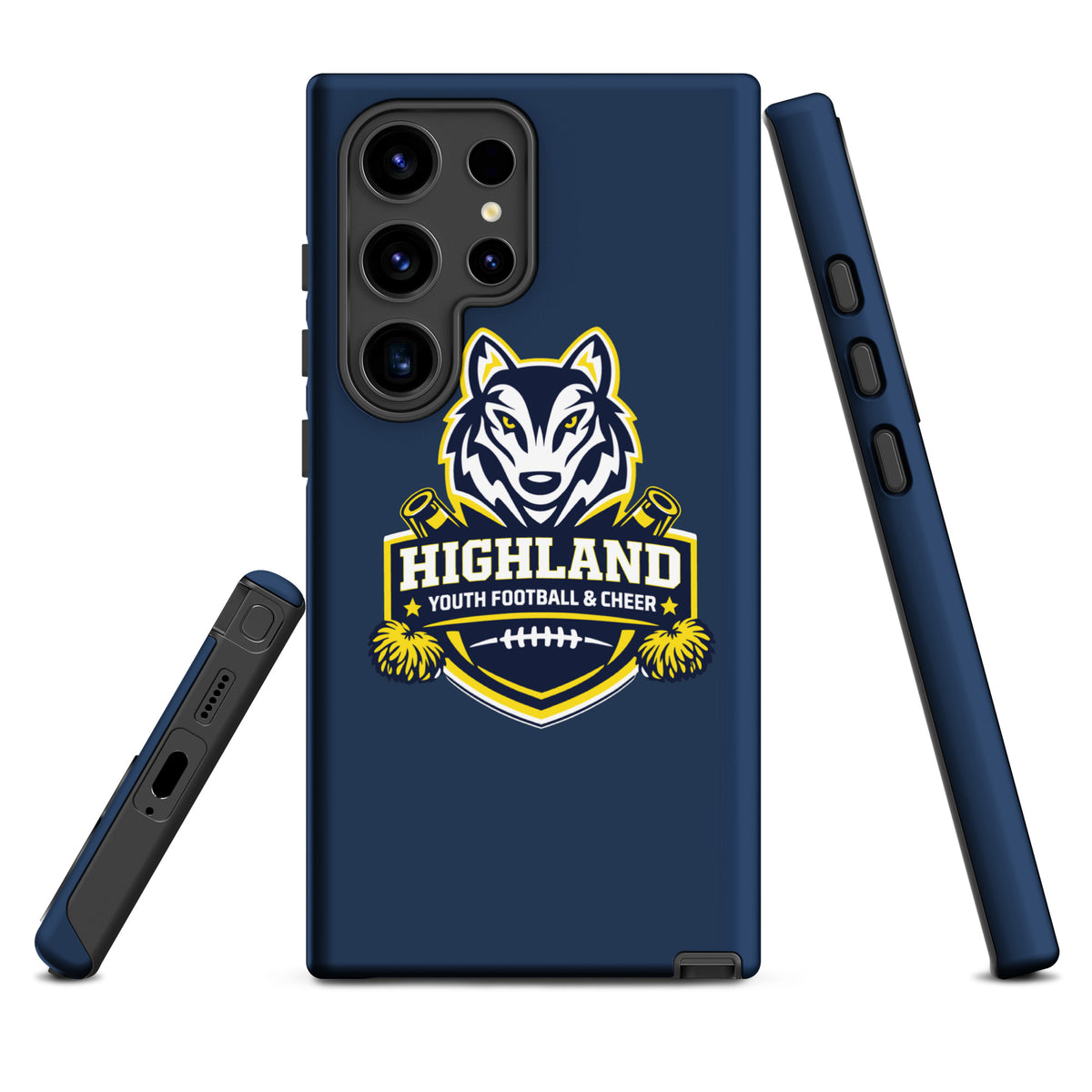 Tough Case for Samsung® | Highland youth football and cheer | Emblem Logo