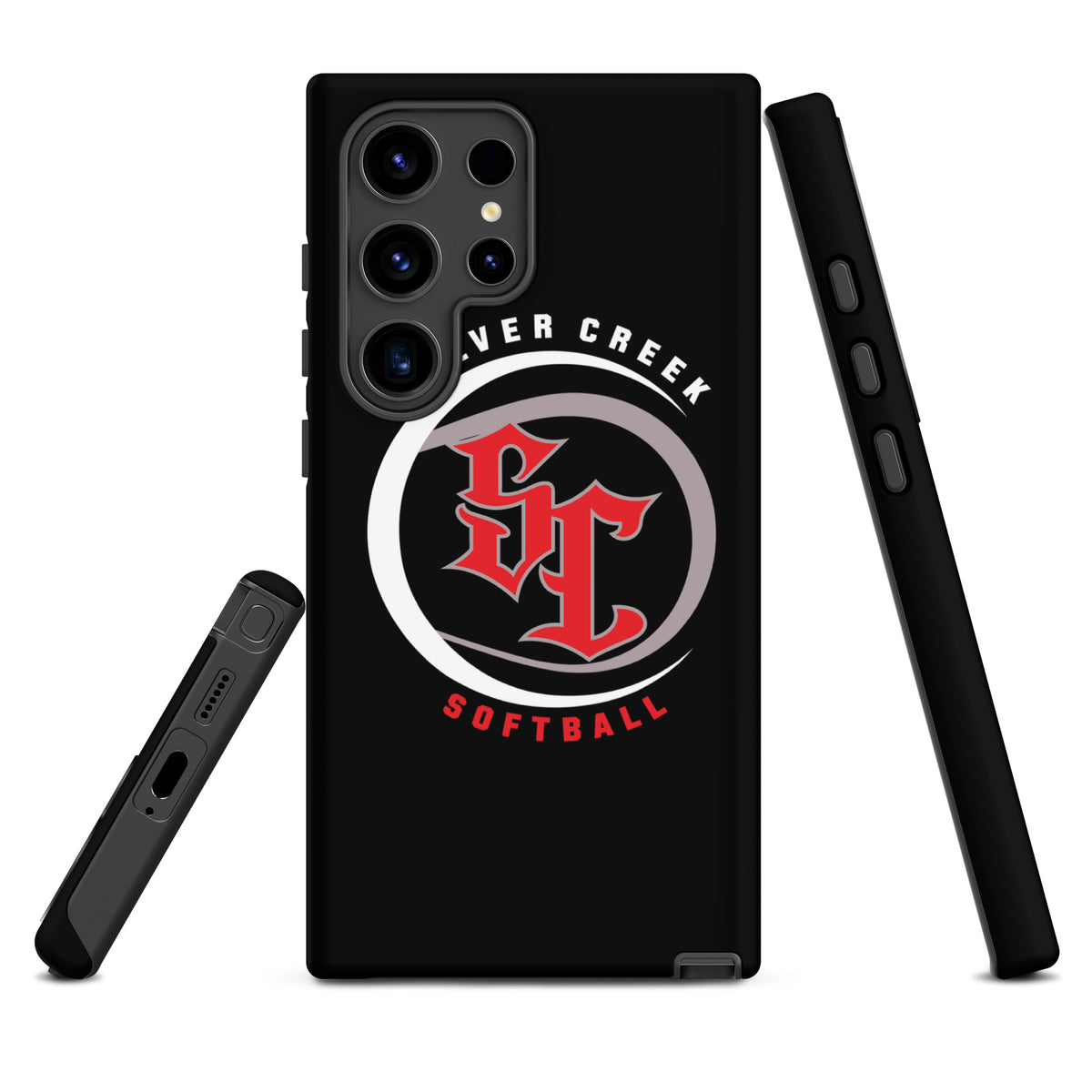 Tough Case for Samsung® | Silver Creek 12U Schreiber | Crest Logo