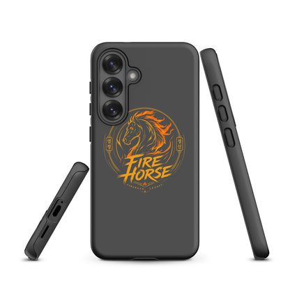 Tough Case for Samsung® | Fire Horse Masters | Vanguard Logo