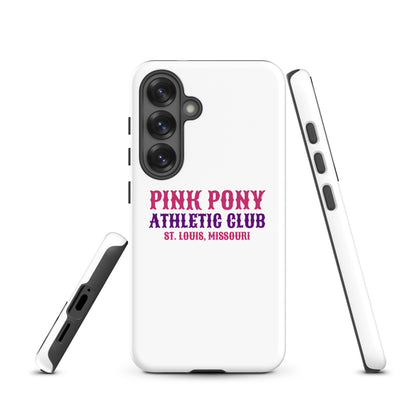 Tough Case for Samsung® | Pink Pony Athletic Club | Athletic Wordmark Logo