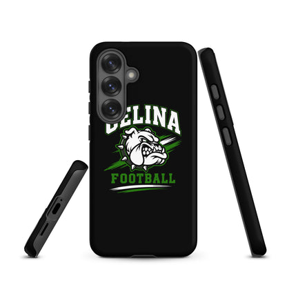 Tough Case for Samsung® | Celina Black Football | Emblem Logo