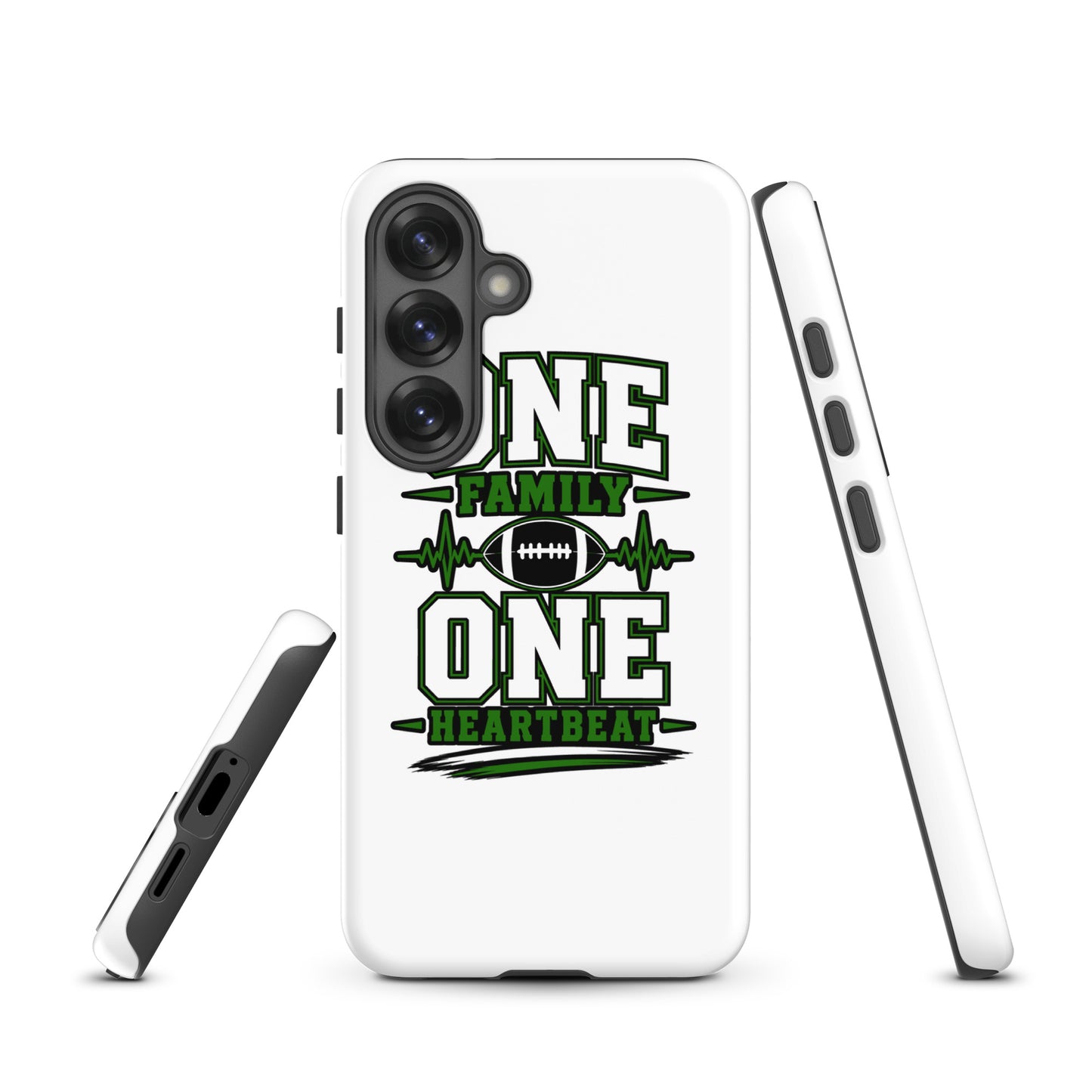 Tough Case for Samsung® | Celina Black Football | Modern Script Logo