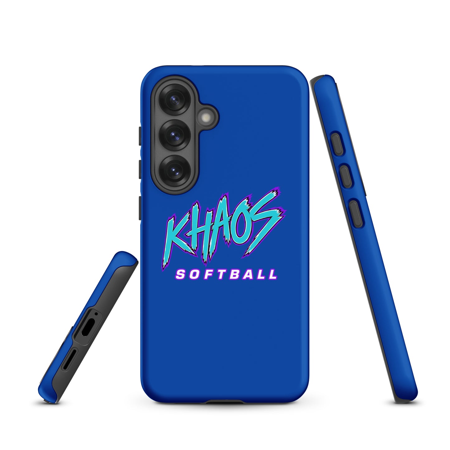 Tough Case for Samsung® | Khaos Softball | Atlhetics Logo