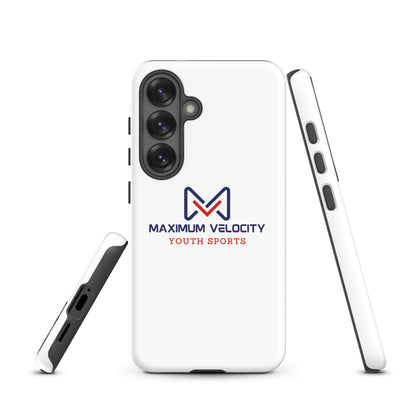 Tough Case for Samsung® | Maximum Velocity Youth Sports | Emblem Logo