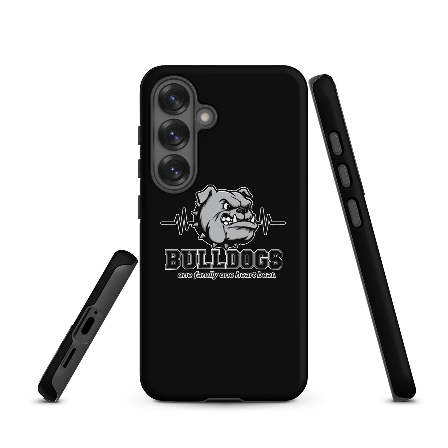 Tough Case for Samsung® | Celina Recreational Football Black | Bulldogs Crest Logo