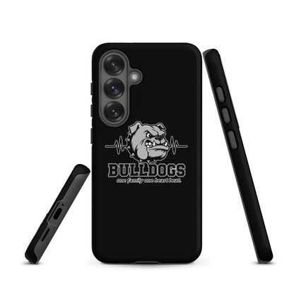 Tough Case for Samsung® | Celina Recreational Football Black | Bulldogs Crest Logo