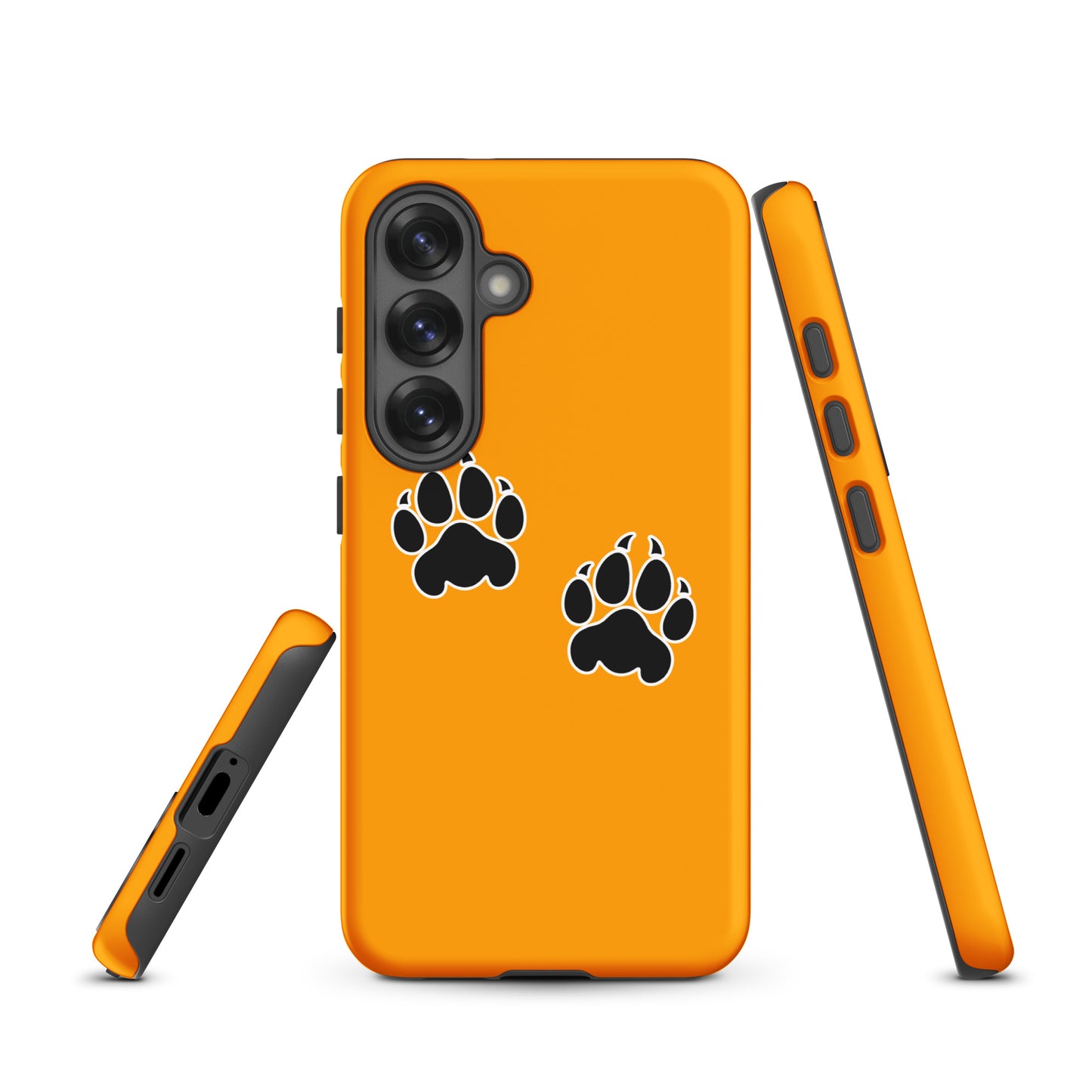 Tough Case for Samsung® | Orange Wave Marching Band | Paw Mark Logo