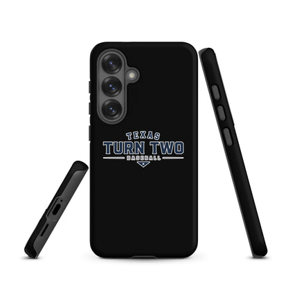 Tough Case for Samsung® | Texas Turn Two Baseball | Modern Script Logo