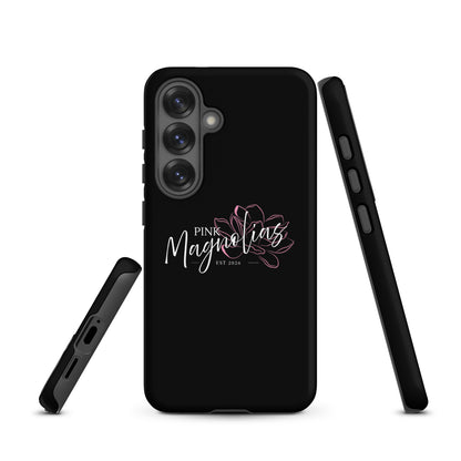 Tough Case for Samsung® | Pink Magnolias Dance | Modern Script Logo