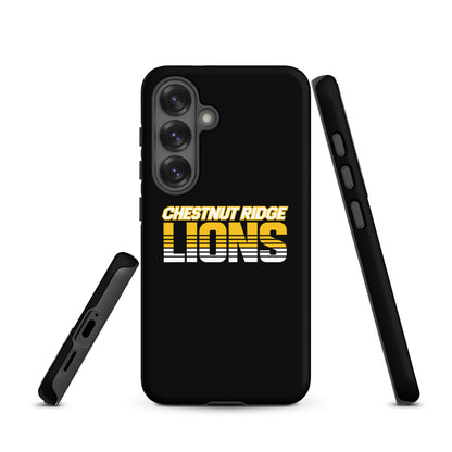 Tough Case for Samsung® | Chestnut Ridge Lions Football | Script Logo