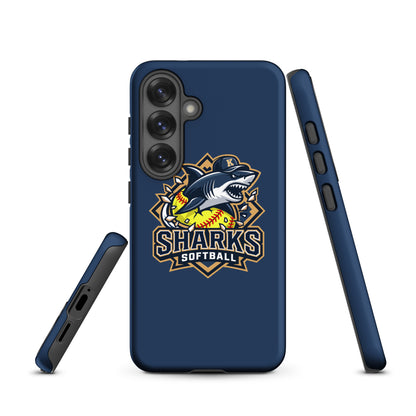Tough Case for Samsung® | Sharks Diamond Sports | Crest Logo