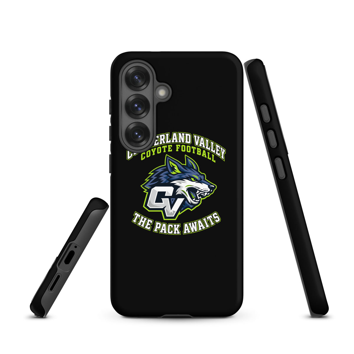 Tough Case for Samsung® | Cumberland Valley Coyotes Football | Emblem Logo