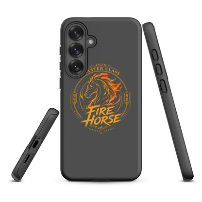 Tough Case for Samsung® | Fire Horse Masters | Crest Logo