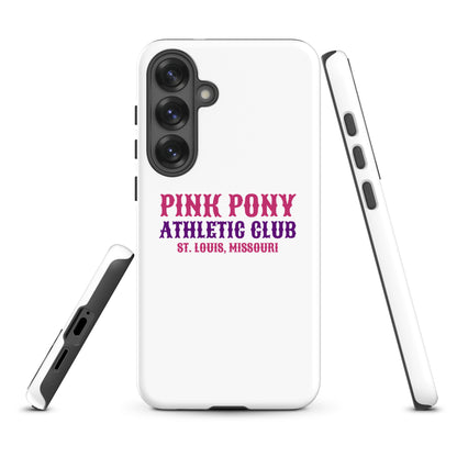 Tough Case for Samsung® | Pink Pony Athletic Club | Athletic Wordmark Logo