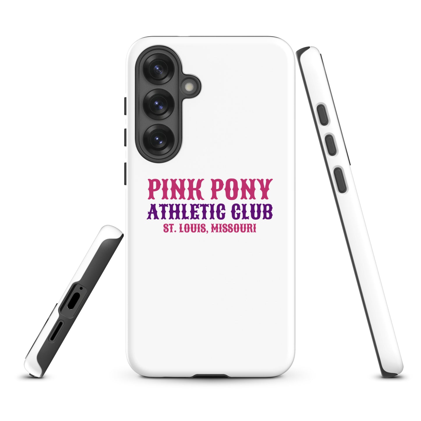 Tough Case for Samsung® | Pink Pony Athletic Club | Athletic Wordmark Logo