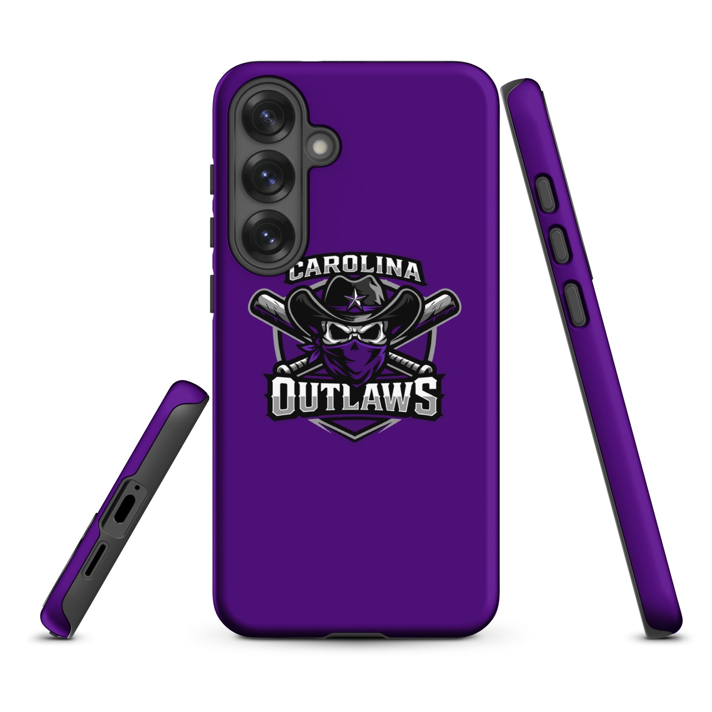 Tough Case for Samsung® | Carolina Outlaws Baseball | Shield Logo