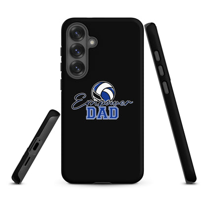 Tough Case for Samsung® | Empower Volleyball Club | Dad Crest Logo