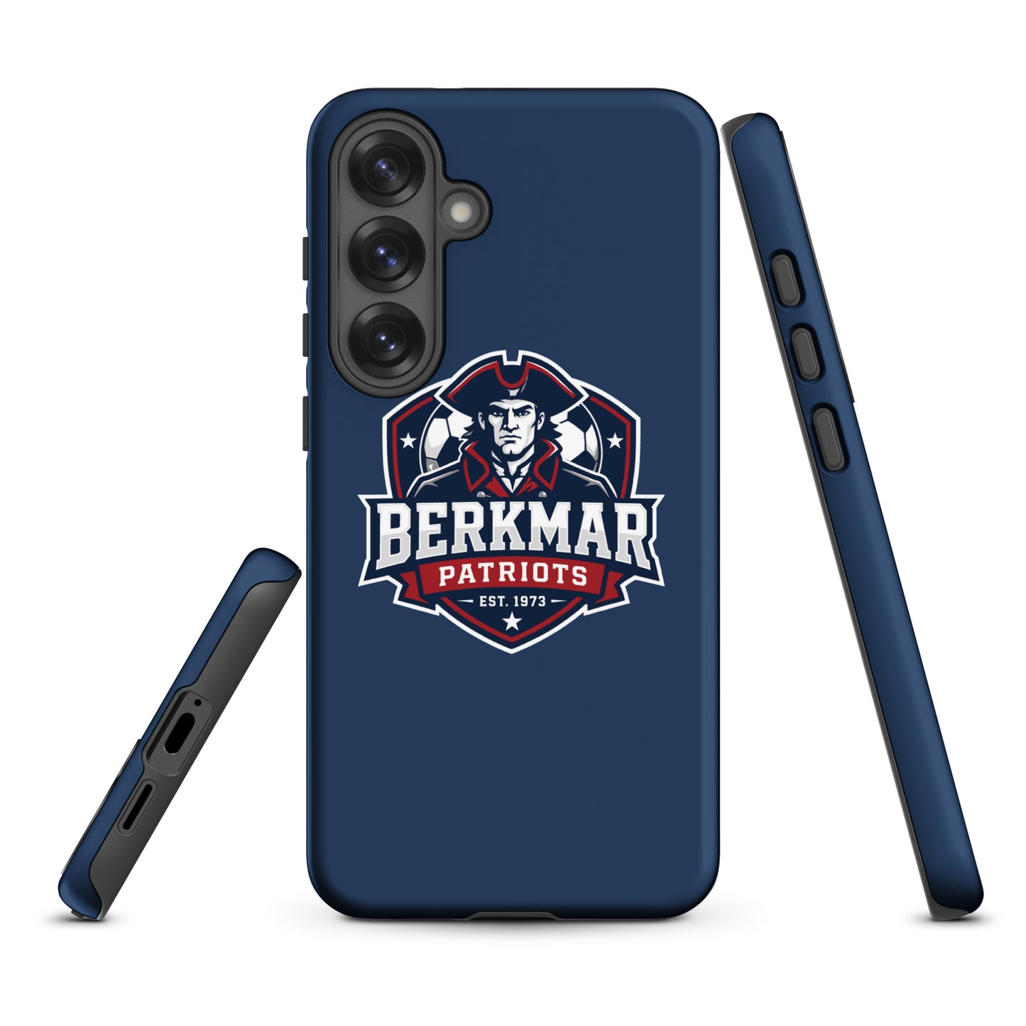 Tough Case for Samsung® | Berkmar High School Soccer | Shield Logo