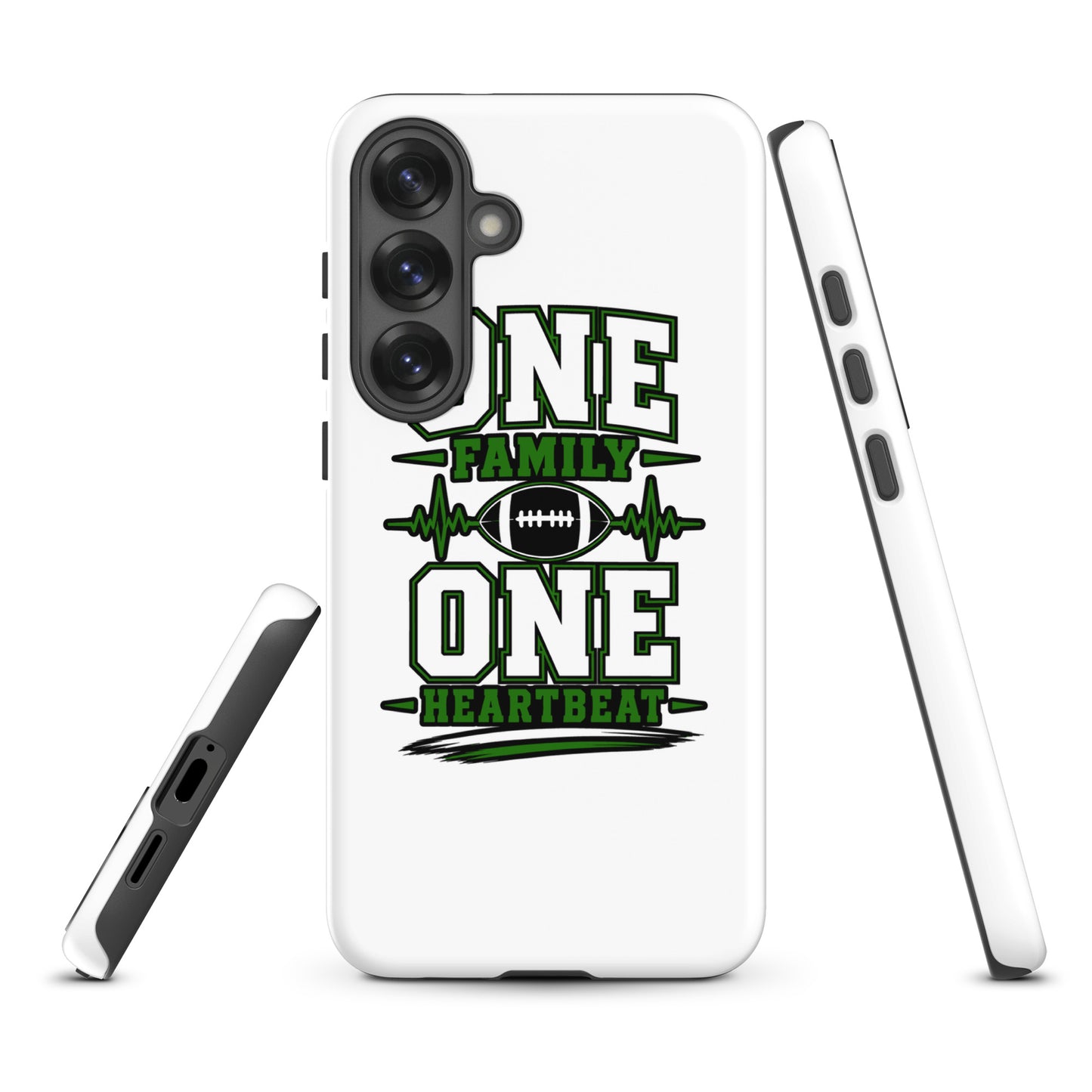 Tough Case for Samsung® | Celina Black Football | Modern Script Logo