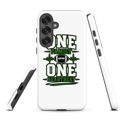 Tough Case for Samsung® | Celina Black Football | Modern Script Logo