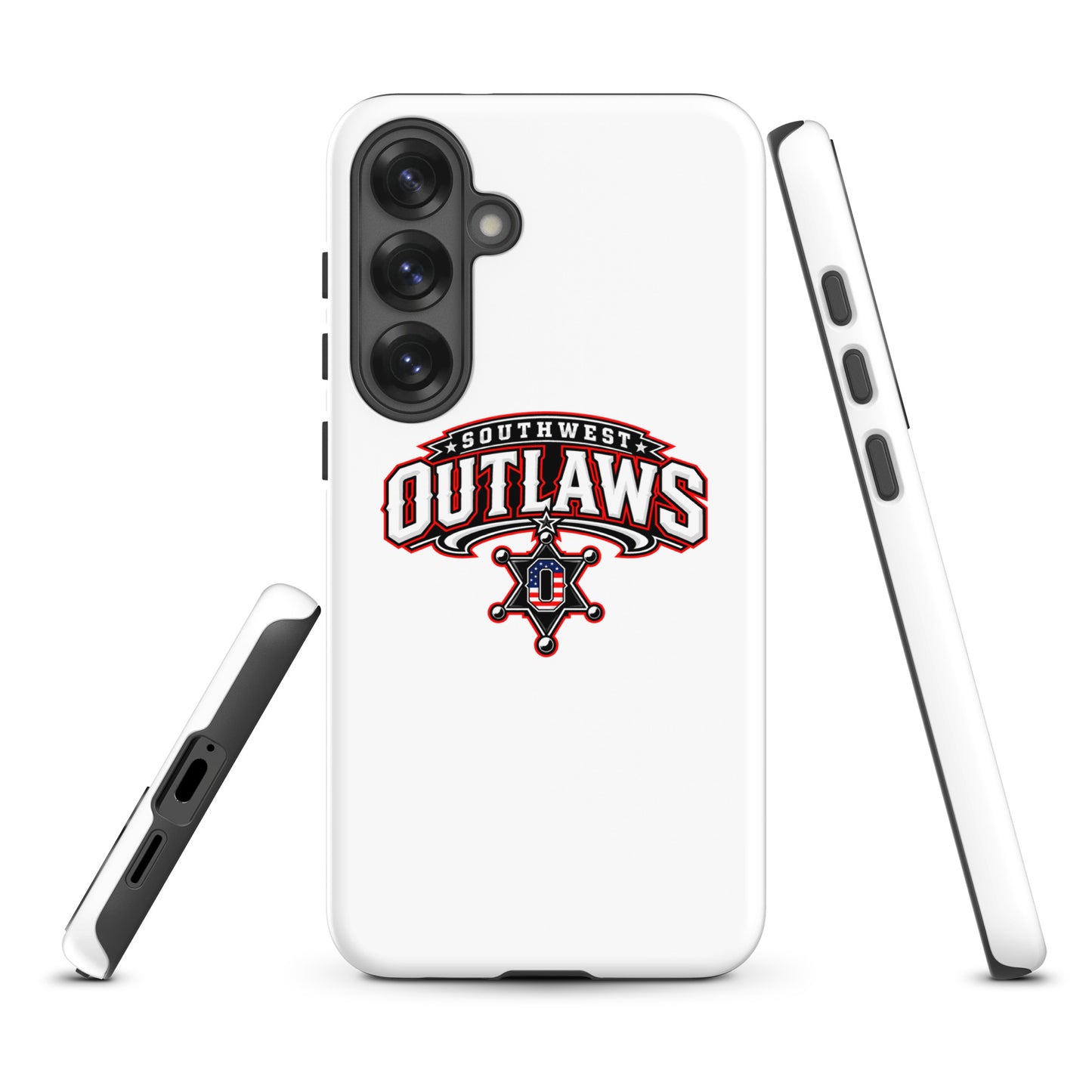 Tough Case for Samsung® | Southwest Outlaws | Vanguard Logo