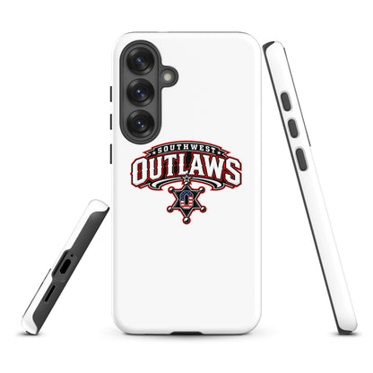 Tough Case for Samsung® | Southwest Outlaws | Vanguard Logo