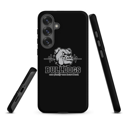 Tough Case for Samsung® | Celina Recreational Football Black | Bulldogs Crest Logo