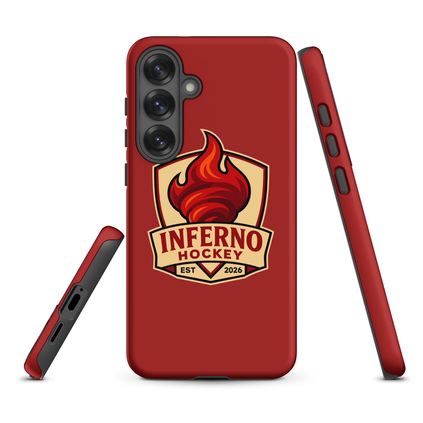 Tough Case for Samsung® | Inferno Hockey | Crest Logo
