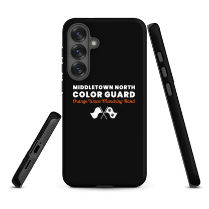 Tough Case for Samsung® | Orange Wave Marching Band | Modern Script Logo