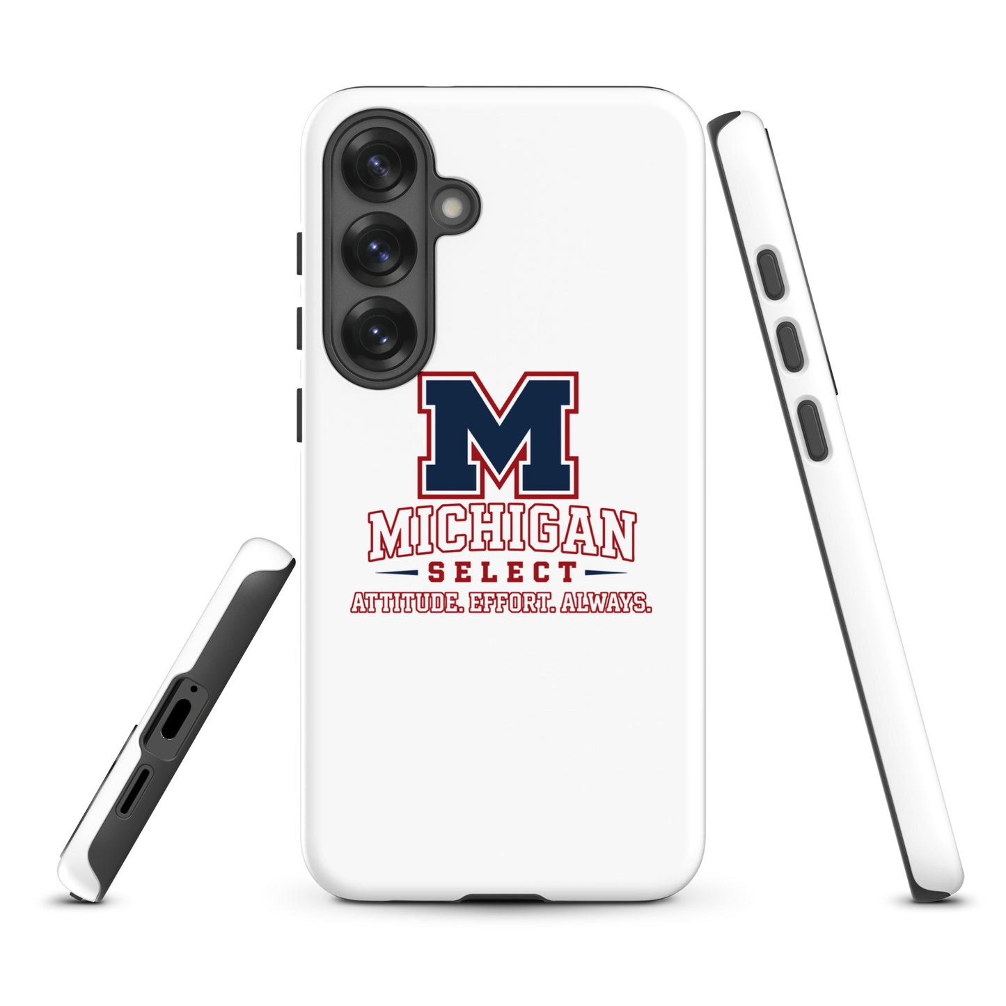 Tough Case for Samsung® | Michigan Select Baseball | Crest Logo